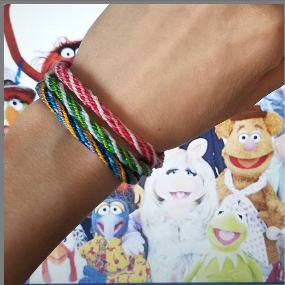 [SOLD] Muppets Handwoven Friendship Bracelet Set